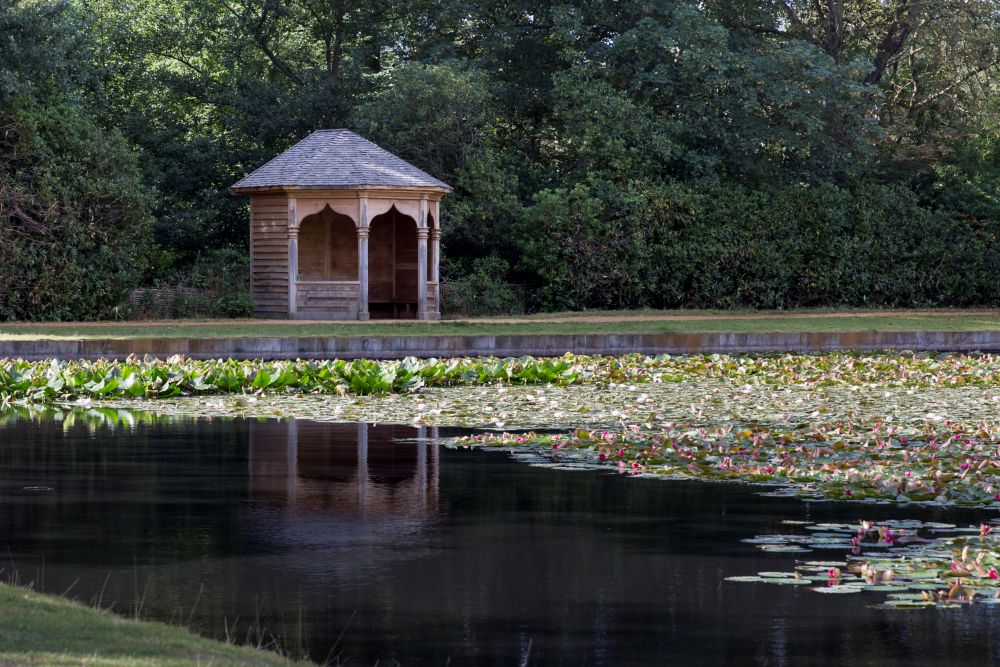 Cow Pond pictured in the summer